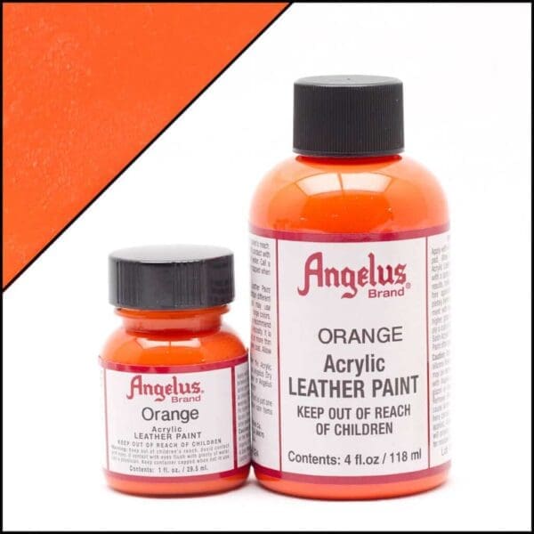 Angelus Brand - Standaard Leerverf - Oranje