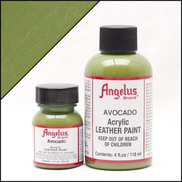 Angelus Brand - Standaard Leerverf - Avocado