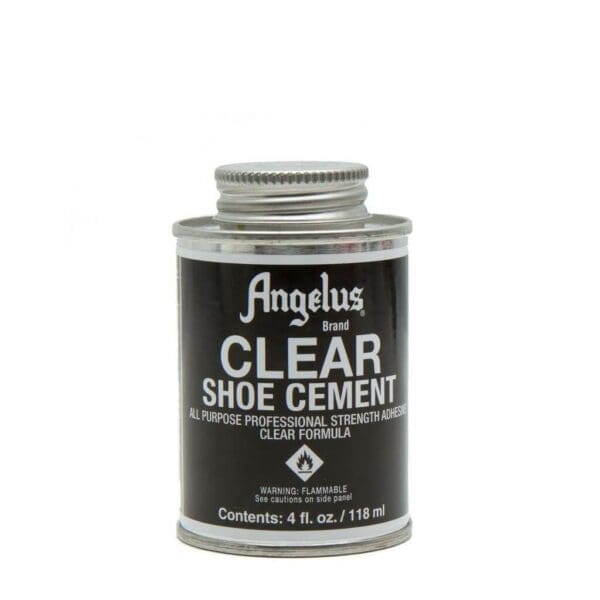 Angelus Brand - Ciment à chaussures transparent 118 ml - Colle universelle pour semelles