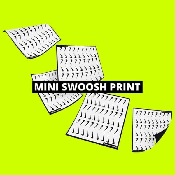 Mini-Swoosh-Druckfarbe
