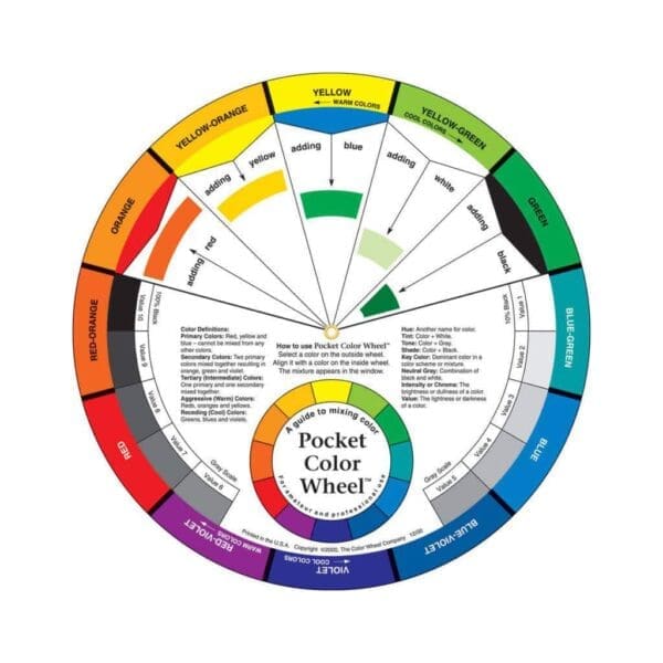 Roda de cores – um guia para misturar cores