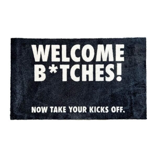Sneaker Rug - Welcome B*Tches!
