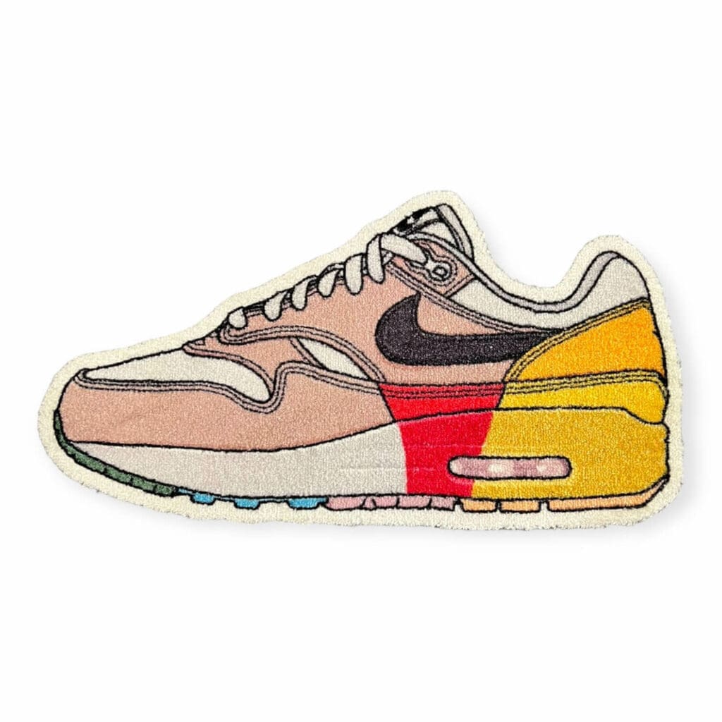 Alfombra recortada Sneaker Essentials Air Max 1 Vela multicolor